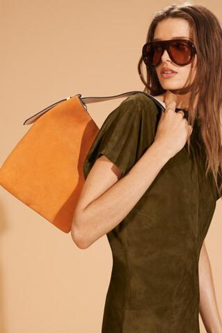 ZARA ЗАМШЕВАЯ СУМКА - LIMITED EDITION, РАЗНОЦВЕТНЫЙ