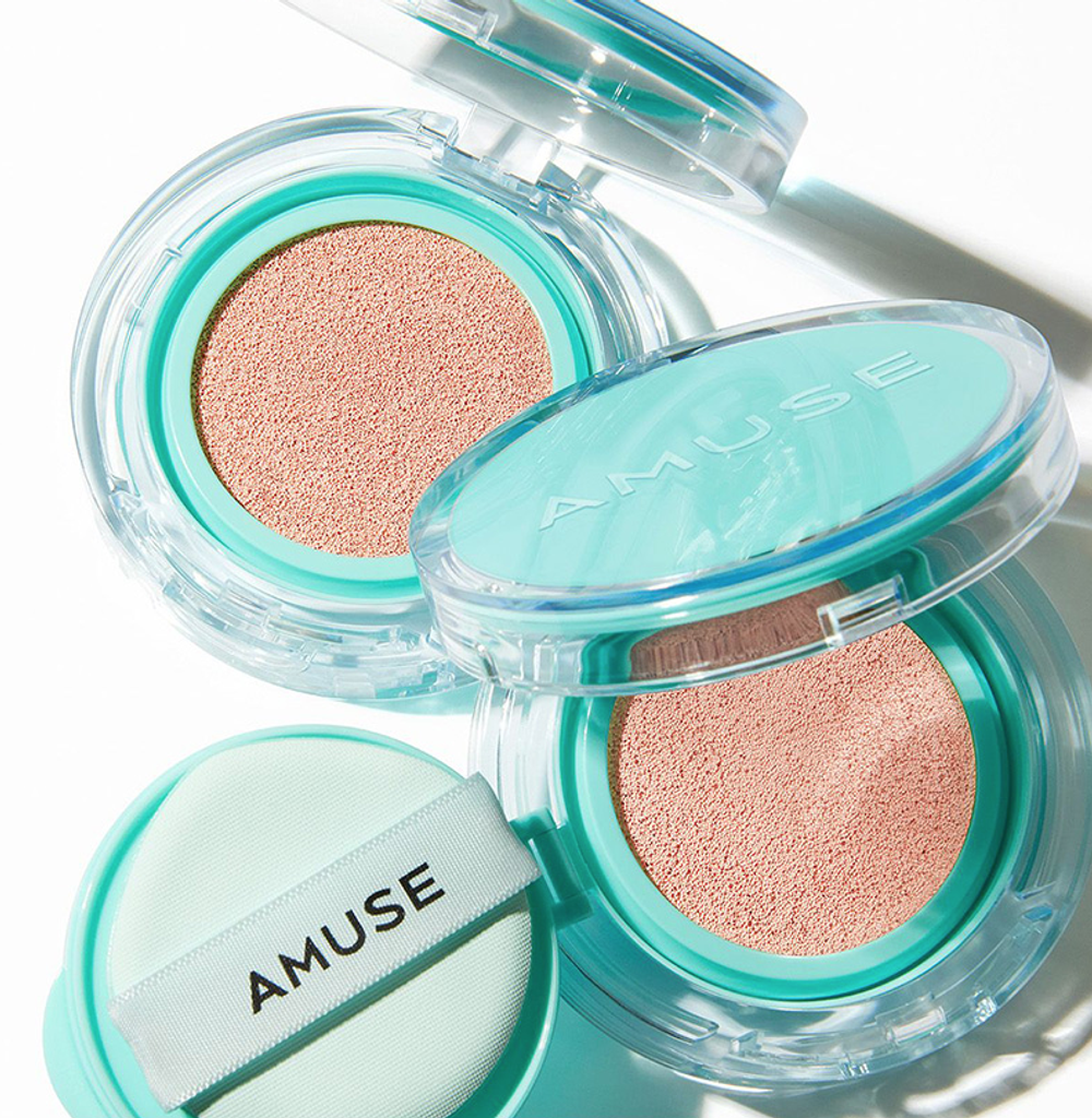 AMUSE Кушон матовый Meta Fixing Vegan Сushion #02 NUDE SPF 45 PA++  (15 гр)