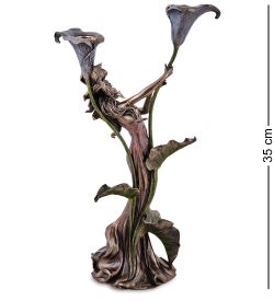 Veronese WS-1292 Подсвечник «Обнимающая каллы»