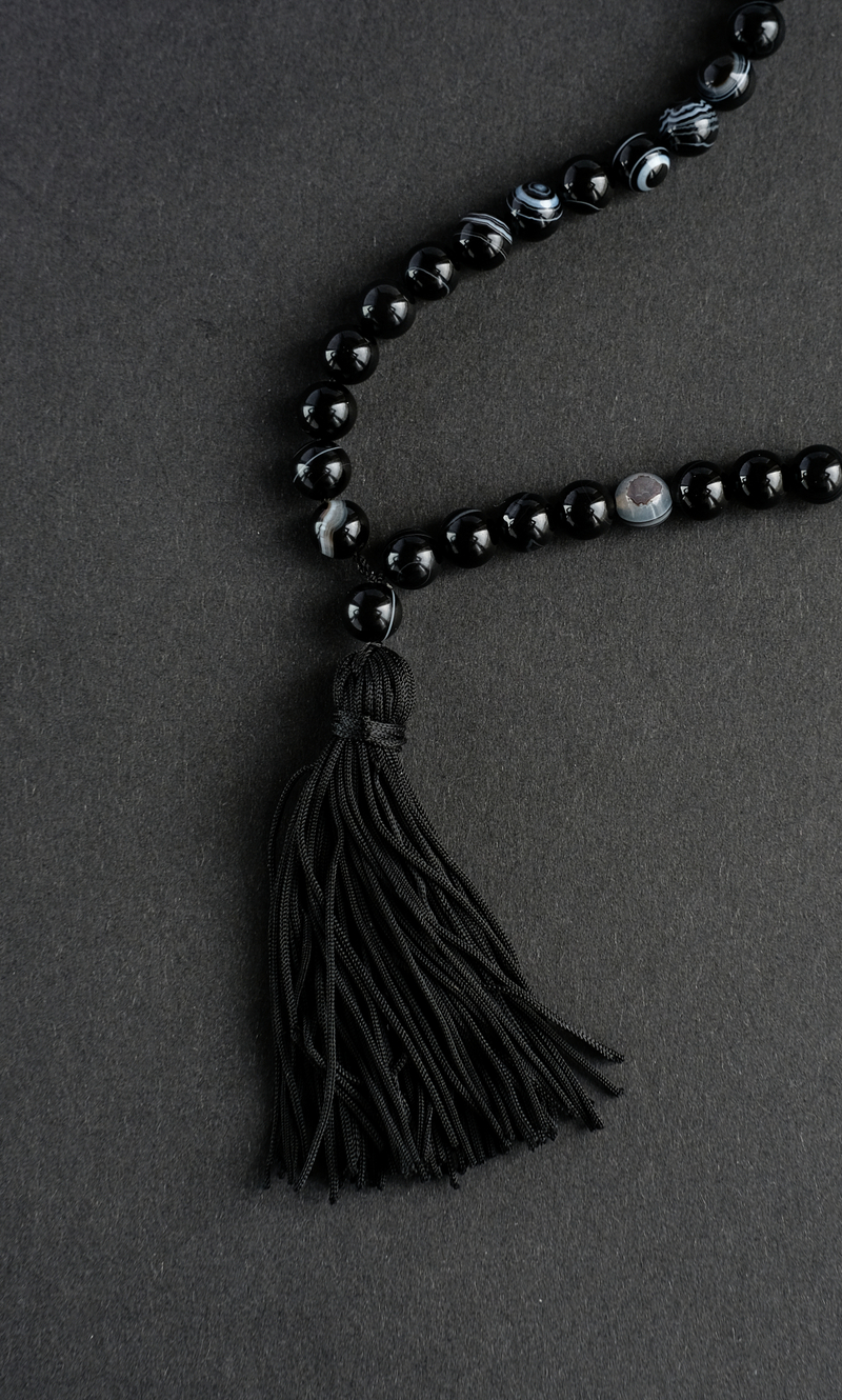 Четки "Memo about Health" из агата