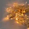 Светодиодная гирлянда с колпачком 100 экстра теплых белых LED ламп 10 м., 24В., прозрачный провод ПВХ, IP65, LTC (PST100CAP-10-1EWW)