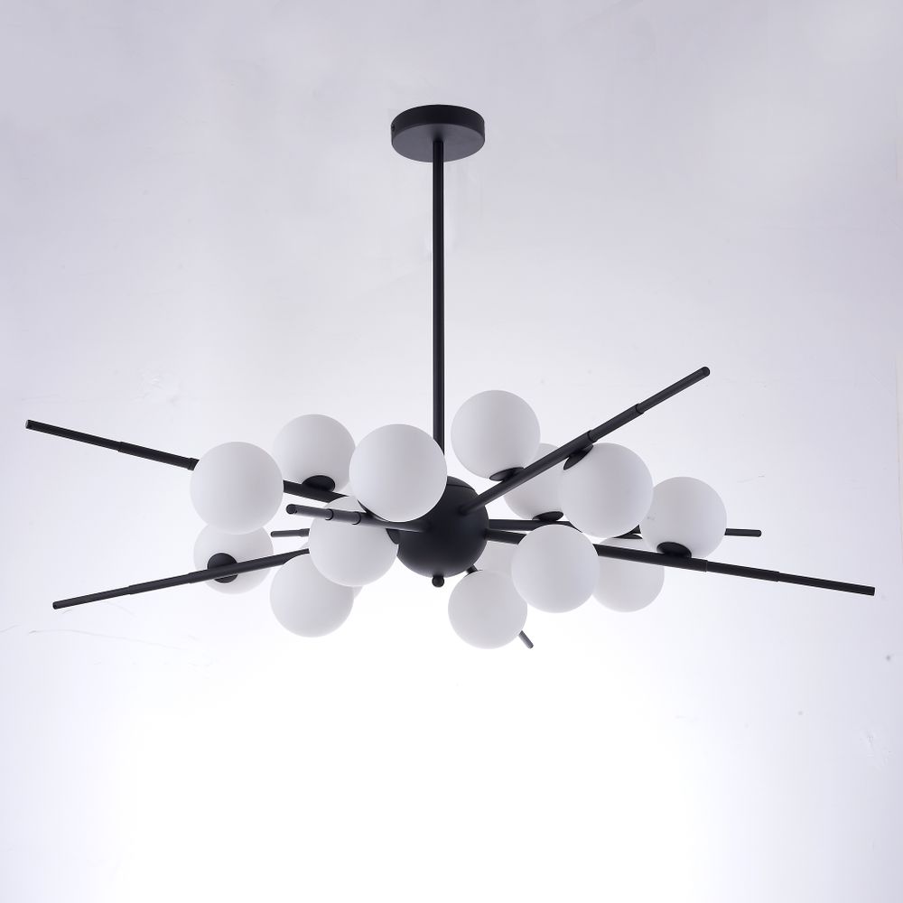 Люстра На Штанге Cherry Bomb 16 Balls Black By Imperiumloft