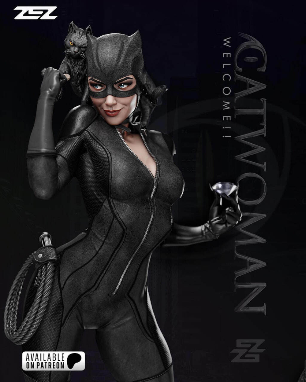 Фигурка Женщина кошка Catwoman Selina Kyle