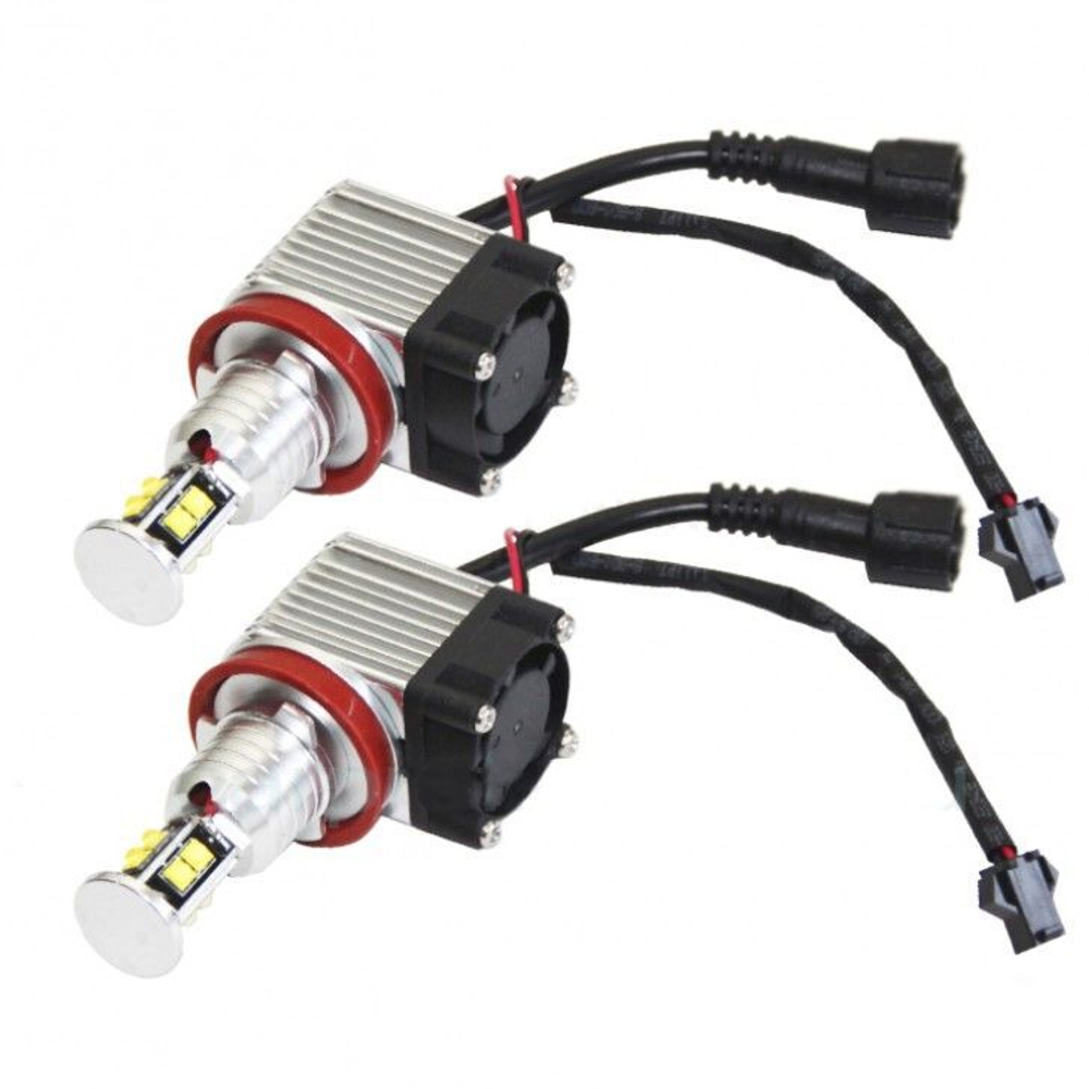 Светодиодные LED маркеры для BMW CP-BMW-H8-80W With Fan CAN BUS CREE XT-E 8LED, комплект 2шт
