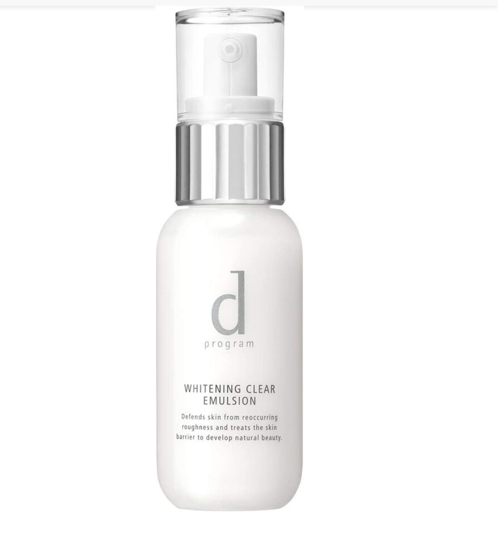 SHISEIDO D-program Whitening Clear Emulsion - осветляющая эмульсия против воспалений