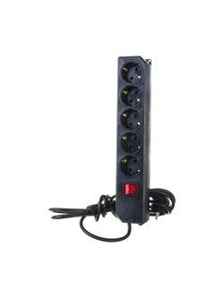 Сетевой фильтр Gigant с заземлением ПВС 3x0,75 5 гнезд 3м 80096