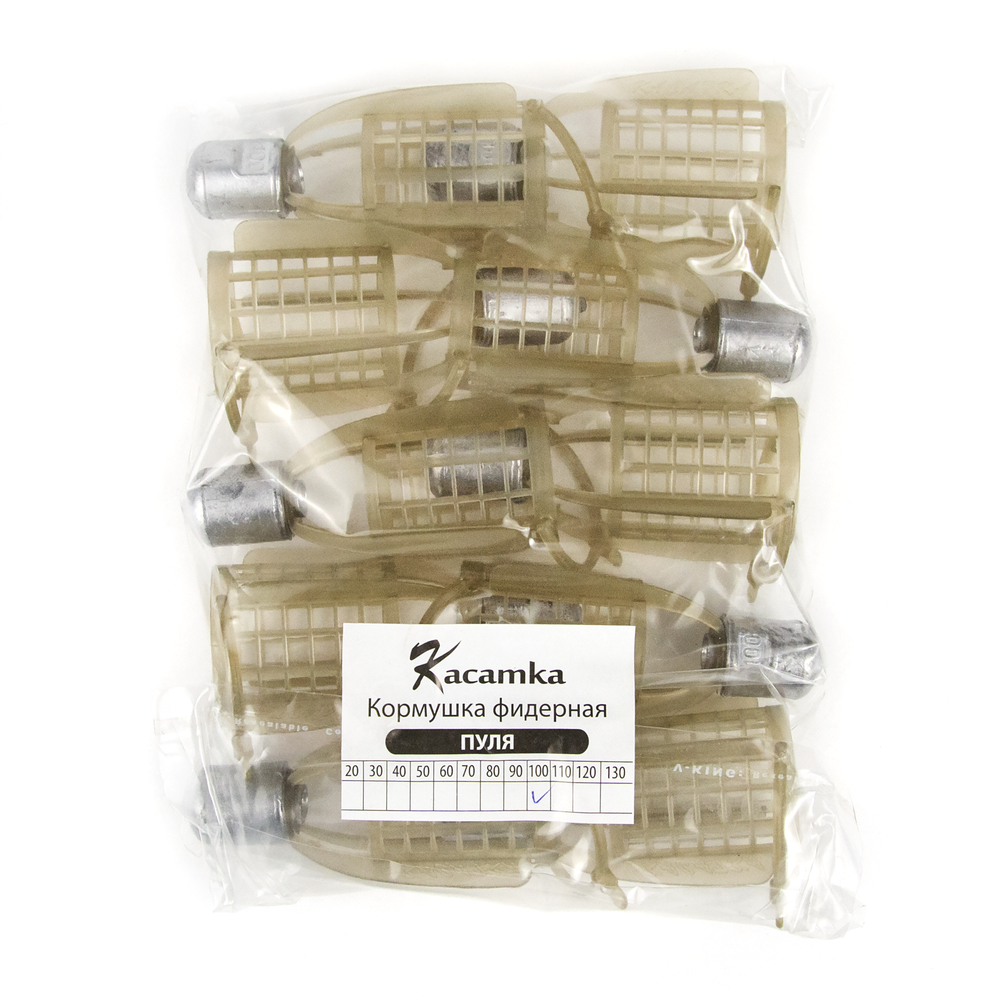 Кормушка фидерная Касатка люкс, Пуля (10шт/уп)