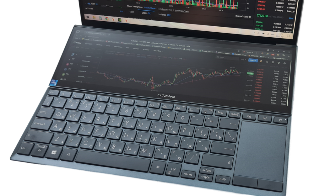 Ноутбук 14" ASUS ZenBook DUO 14 (UX482EG-HY199T)