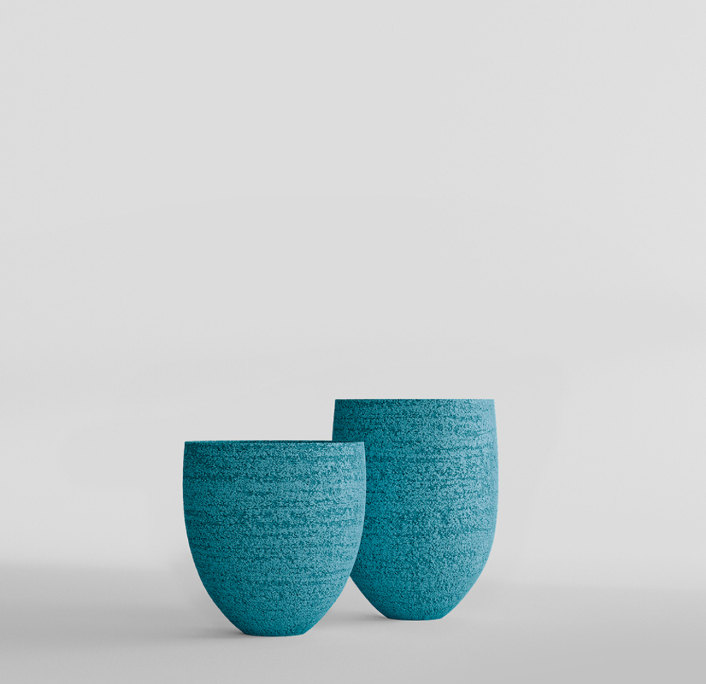 Кашпо, коллекция Surface, форма BARREL