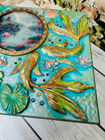 Шкатулка "Фея на лотосе"