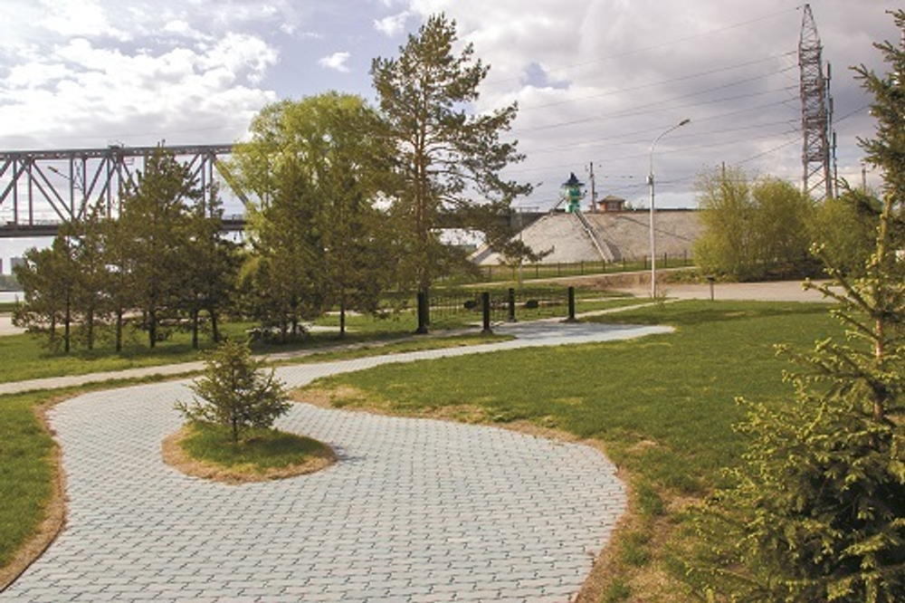 Тротуарная плитка ВАН, форма Уни, h=60мм