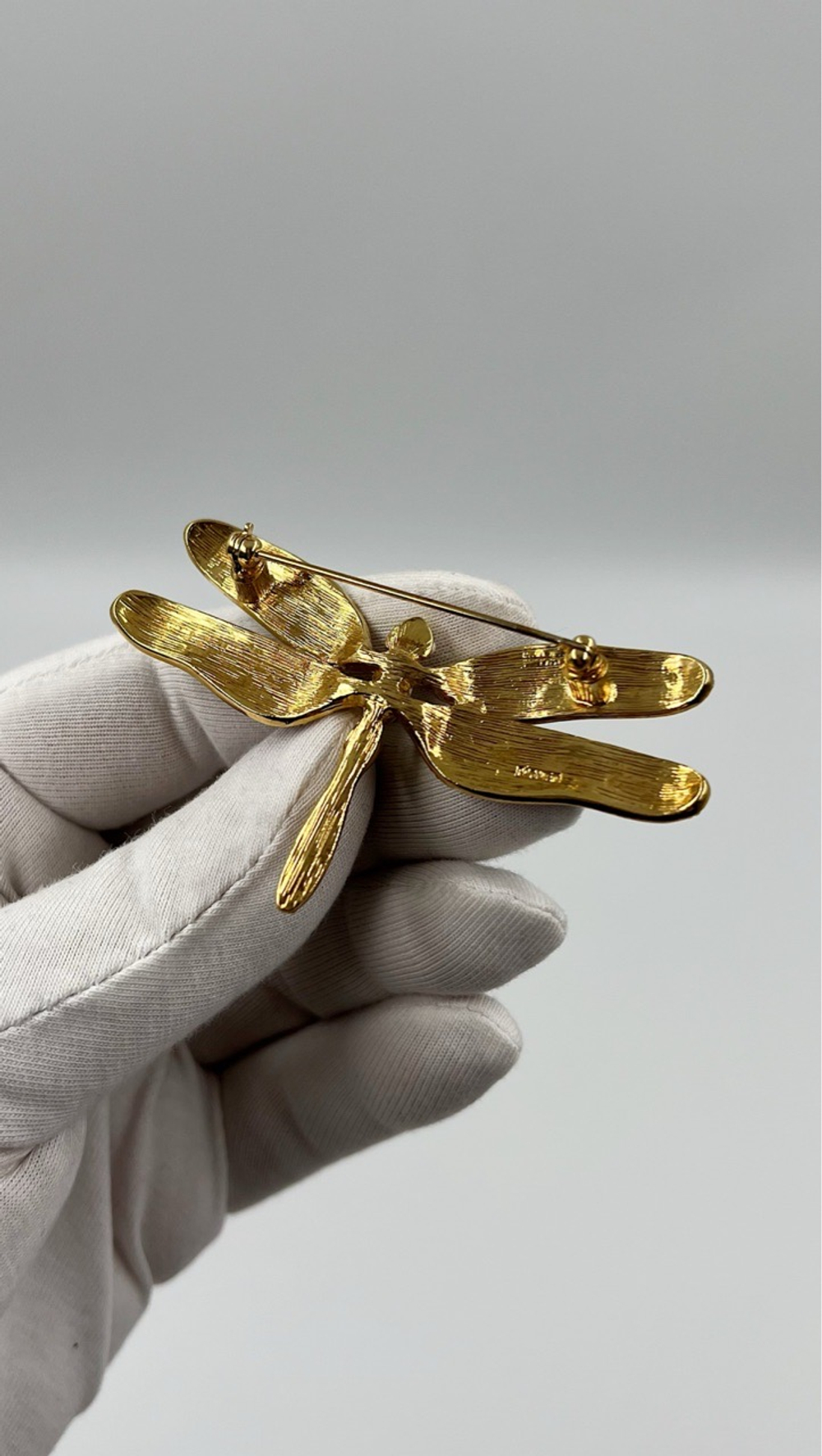 Брошь Стрекоза Monet