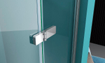 Душевая дверь BelBagno Kraft 120 KRAFT-B-12-60/60-C-Cr-R профиль Хром стекло прозрачное