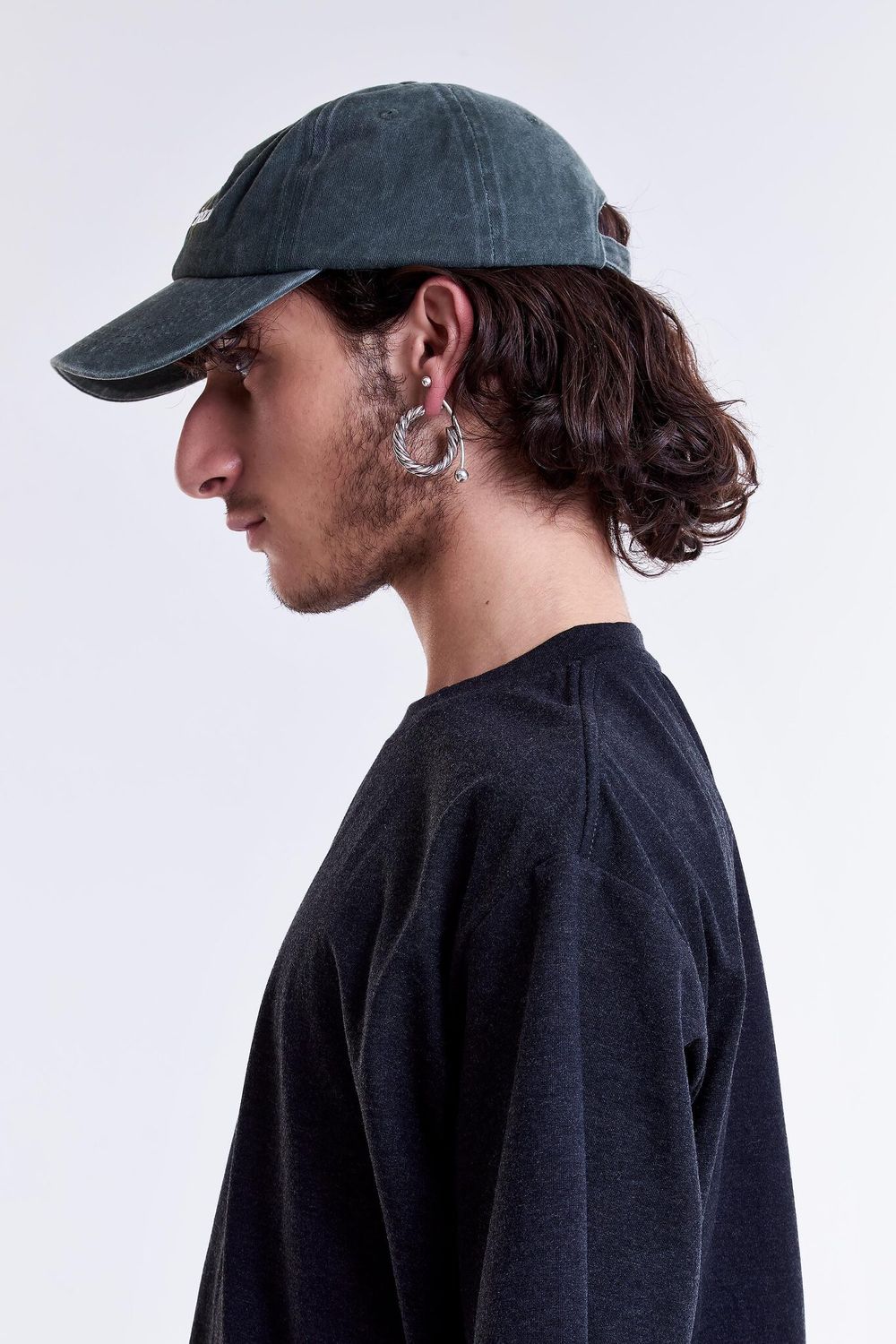 Кепка Гербарий Василек зеленая