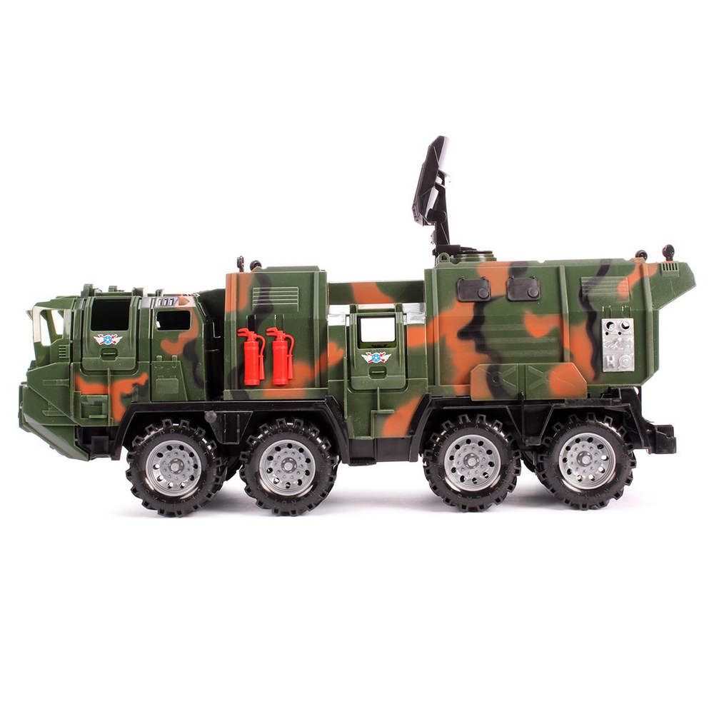 Военный тягач "Щит" с кунгом (камуфляж) (Нордпласт)
