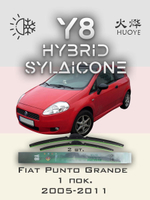 Щетки стеклоочистителя HUOYE Y8 650/400 мм на Fiat PuntoGrande | Pinch tab