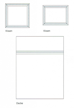 Пододеяльник 180х200 Christian Fischbacher Luxury Nights Vintage 500 Швейцария схема
