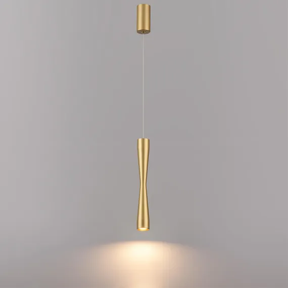 4292/5L HIGHTECH ODL25 Подвесной светильник  золотистый/ металл IP20 LED 5W 300Лм 3000K 180° 220V ANIKA