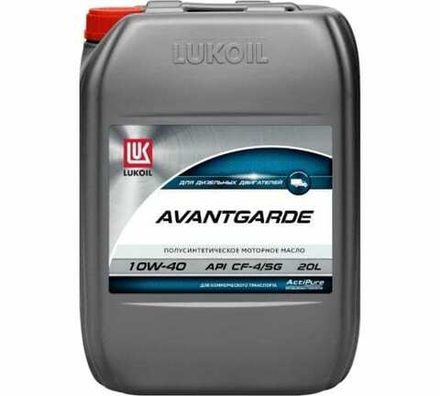 Масло ЛУКОЙЛ Авангард 10W40 CF-4/SG 20л полусинт