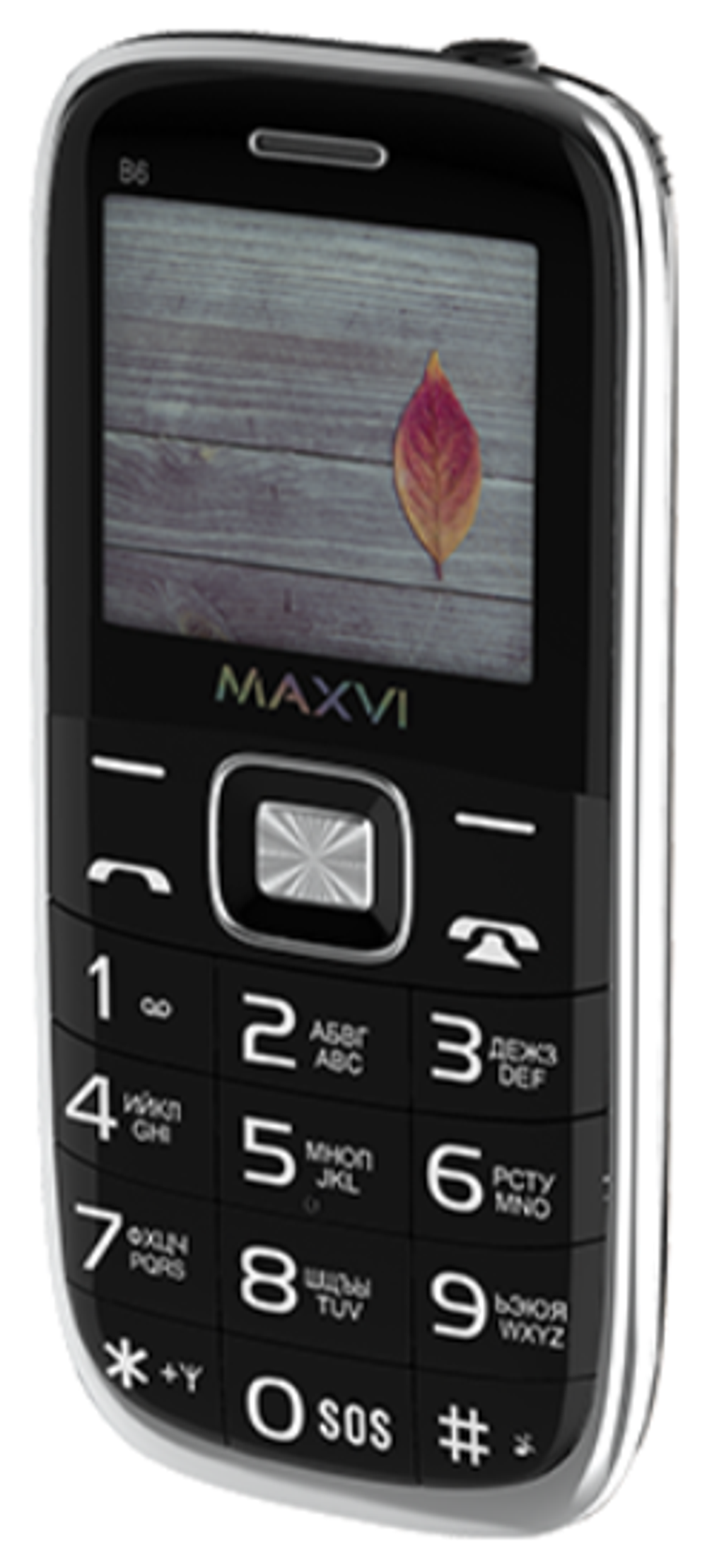 Сотовый телефон Maxvi B6 Black