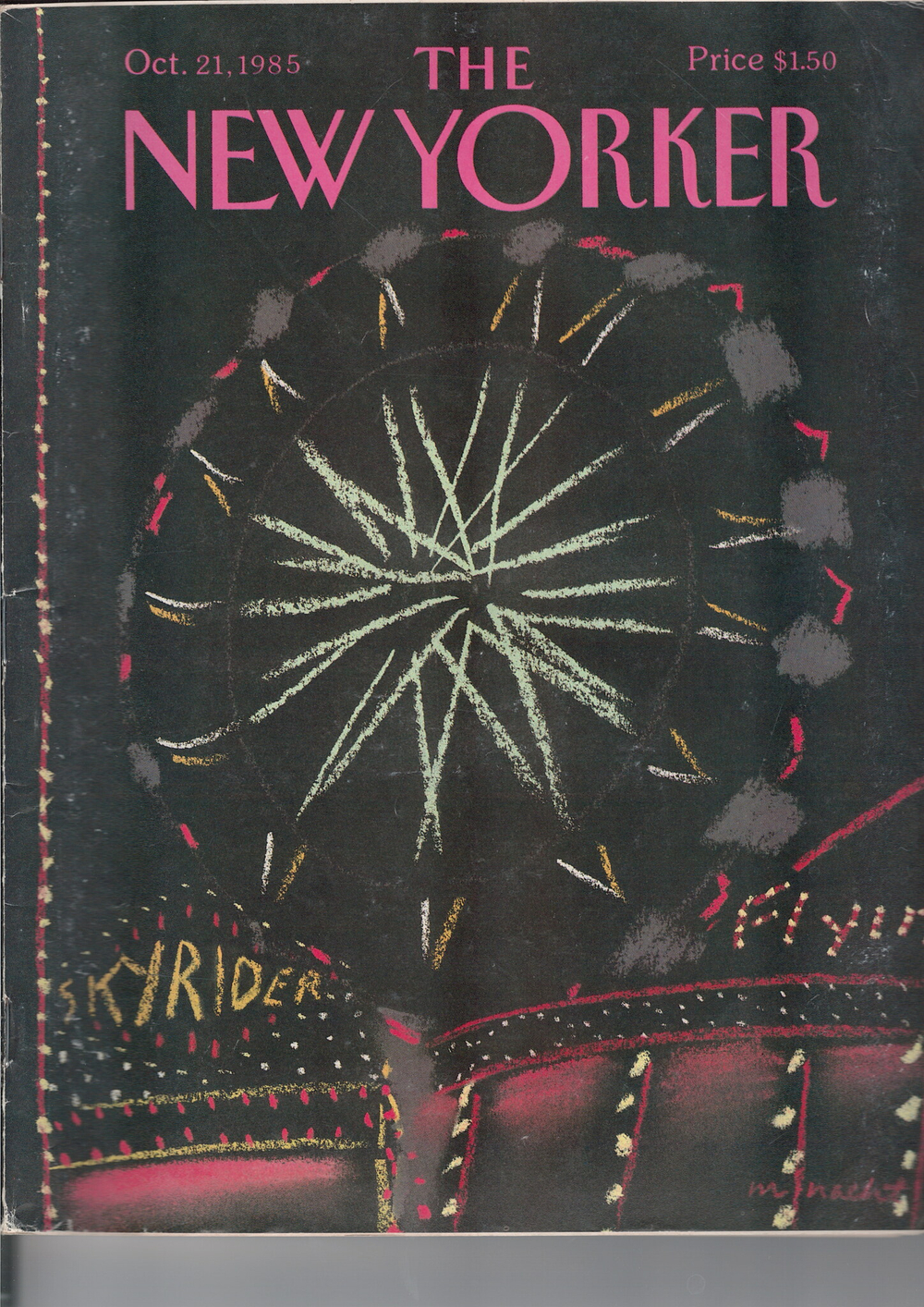 Журнал The New Yorker 21-10-1985