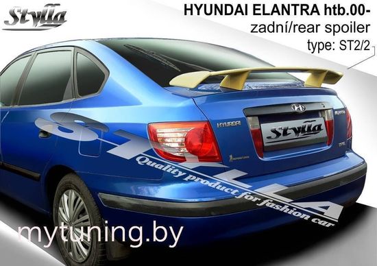 Спойлер V2 для Hyundai Elantra hatchback