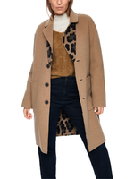 Двустороннее пальто из шерсти