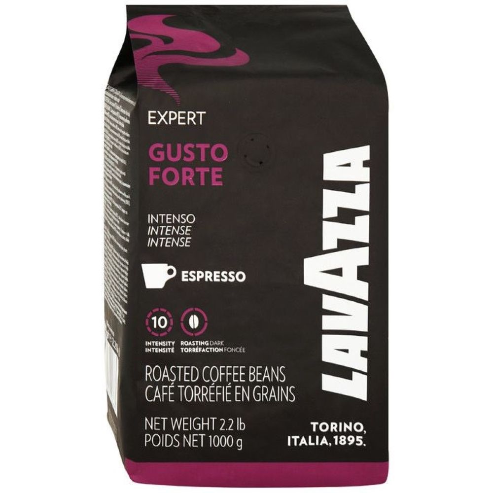 Кофе в зернах Lavazza Gusto Forte 1 кг, 2 шт
