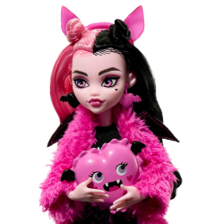 Monster High Пижамная вечеринка - кукла Дракулаура + питомец HKY66 / артикул   HPD55 HKY66  / GTIN 194735110605