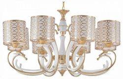 Подвесная люстра Arte Milano Florentia-1237 301237/8 Wh/Gd