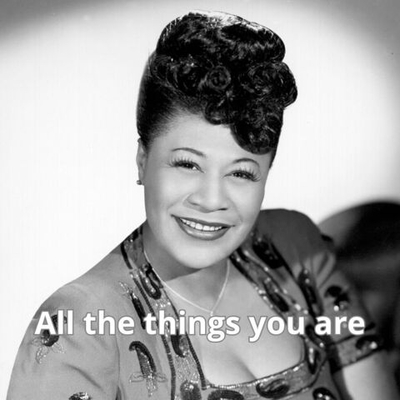 All the things you are