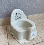 Горшок детский "ЭКО Слоник" серый