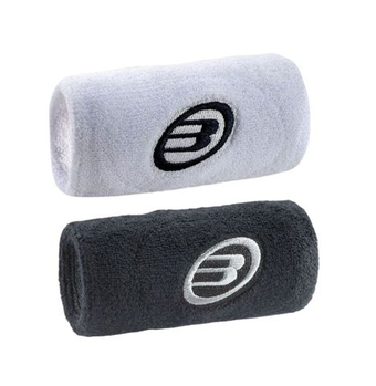 Напульсник теннисный Bullpadel BPMU262 2P - white/black