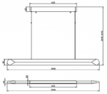 Подвесной светильник Maytoni Motion MOD276PL-L40B3K
