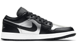 Кроссовки Jordan Air Jordan 1 Low "Silver Toe" (Женская размерная сетка)