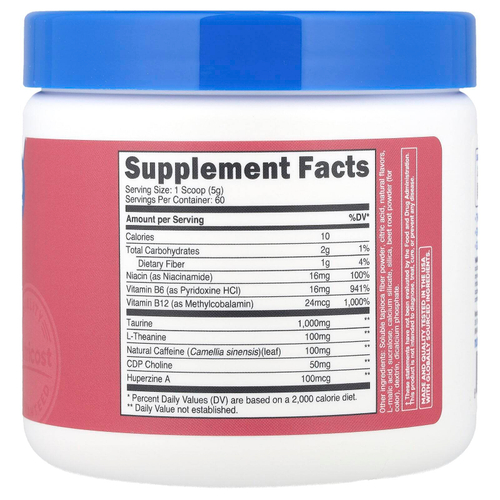 Nutricost, Energy, Clean Energy в порошке, маракуйя и гуава, 300 г (10,7 унции)