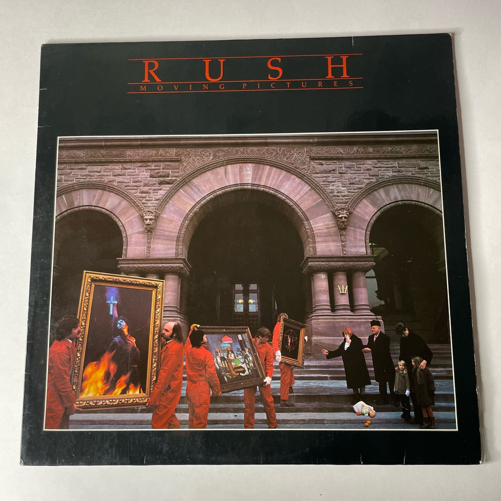 Винтажная виниловая пластинка LP Rush Moving Pictures (Германия 1981) Tom Sawyer