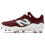 New Balance Freshform X 3000 V7 Low Top Upper Height Baseball Shoes Men"s Burgundy Red