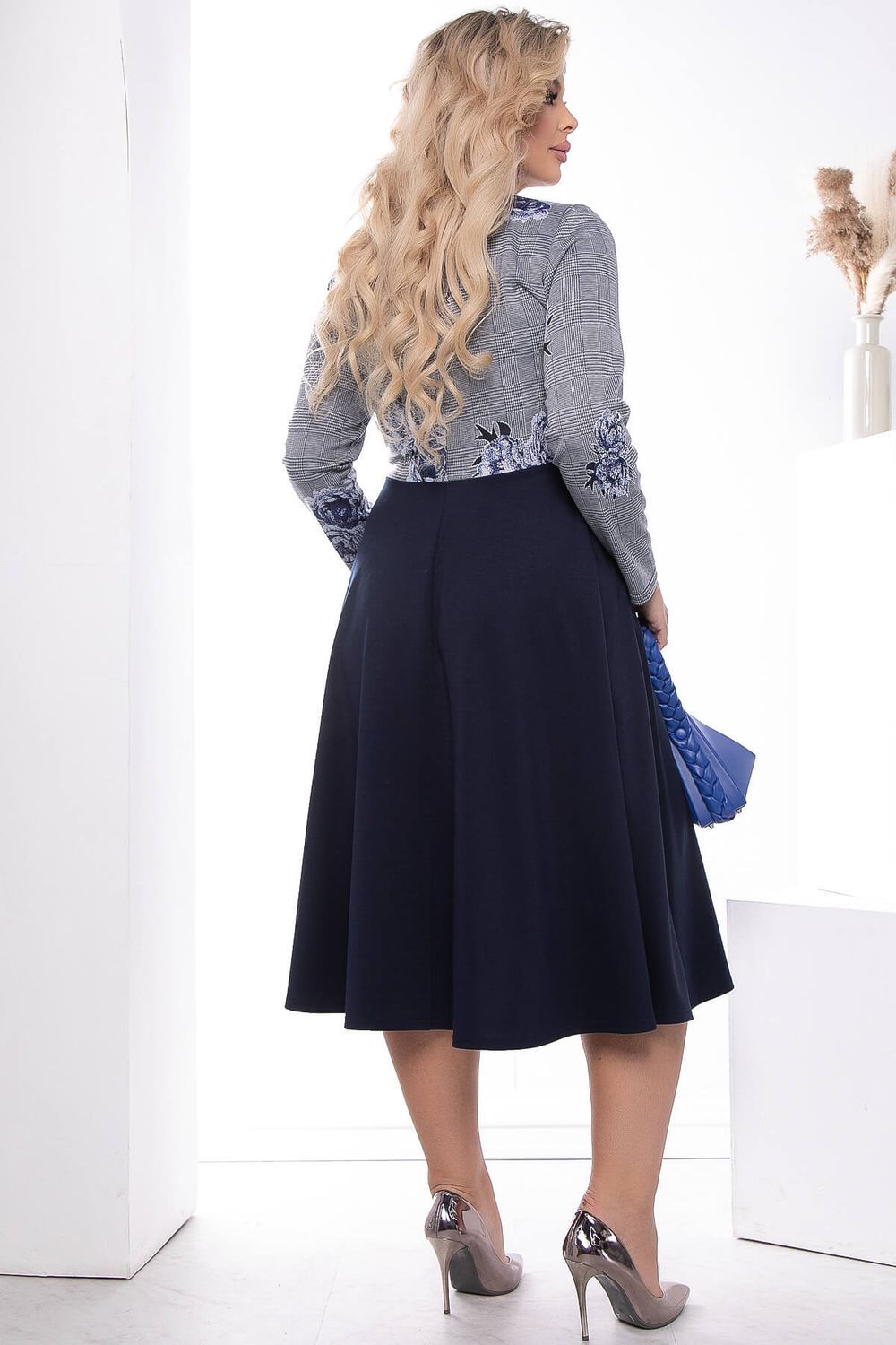 Платье "Бенефис" (блю) П7721 LT Collection