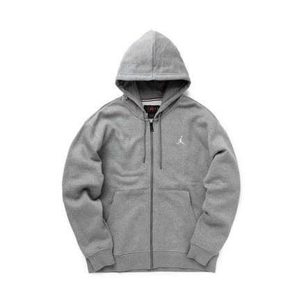 Зип Худи Jordan Brooklyn Essentials Grey
