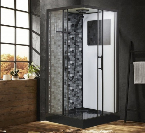 Душевая кабина Esbano (Эсбано) ESB-90CKR, с низким поддоном, 90х90х210