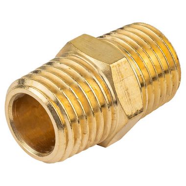 Соединитель резьбовой наруж. резьба 1/4''x 1/4'' Forsage F-MM04/04