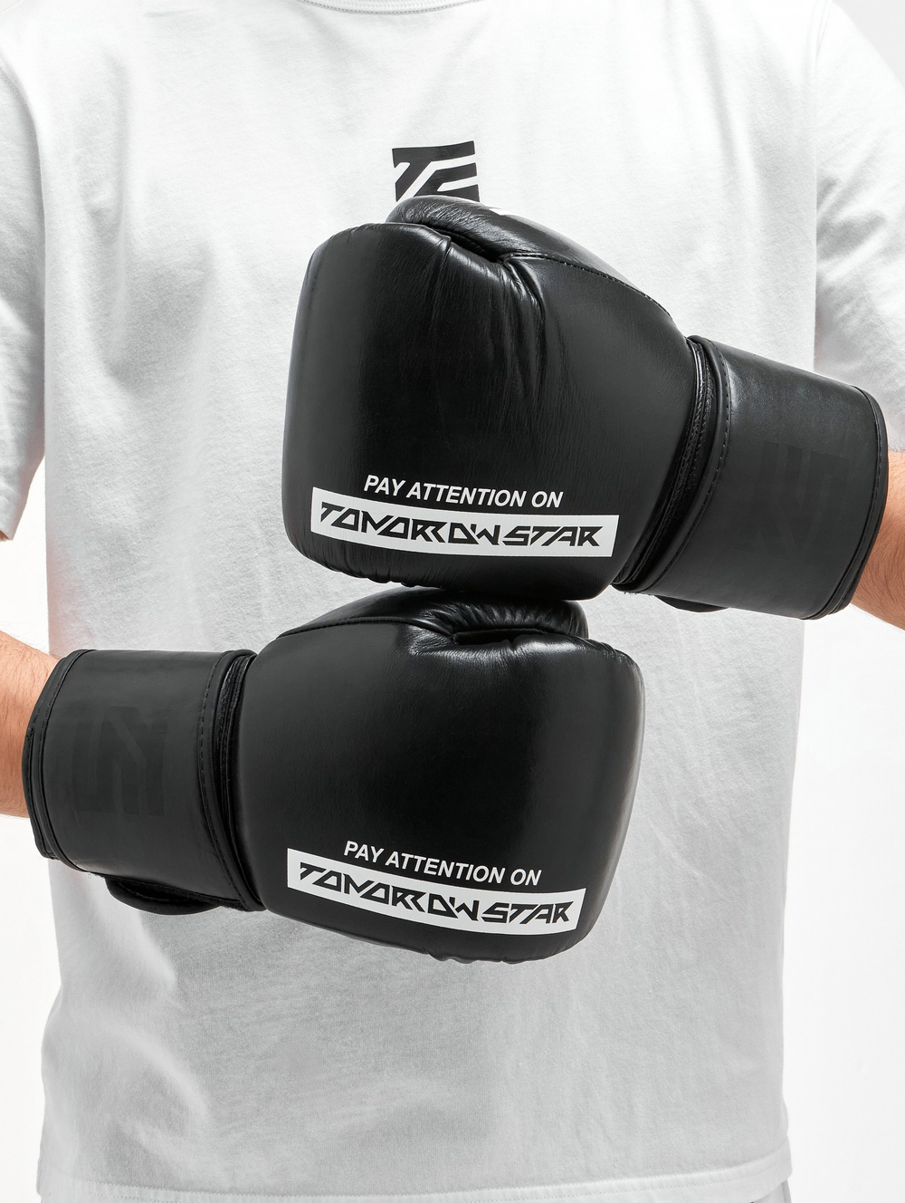 Перчатки боксерские Pay Attention on Tomorrow Star  (натуральная кожа)