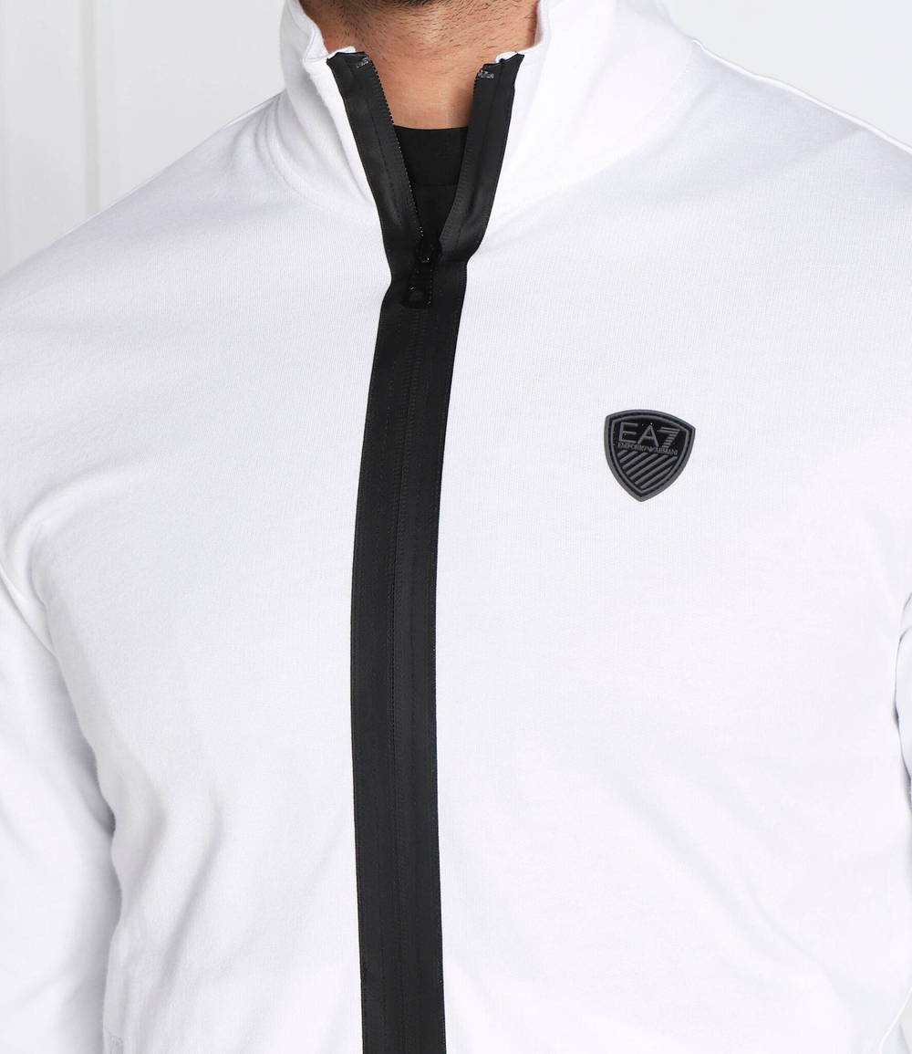 Худи EA7 - белый(8NPM09 PJBPZ)