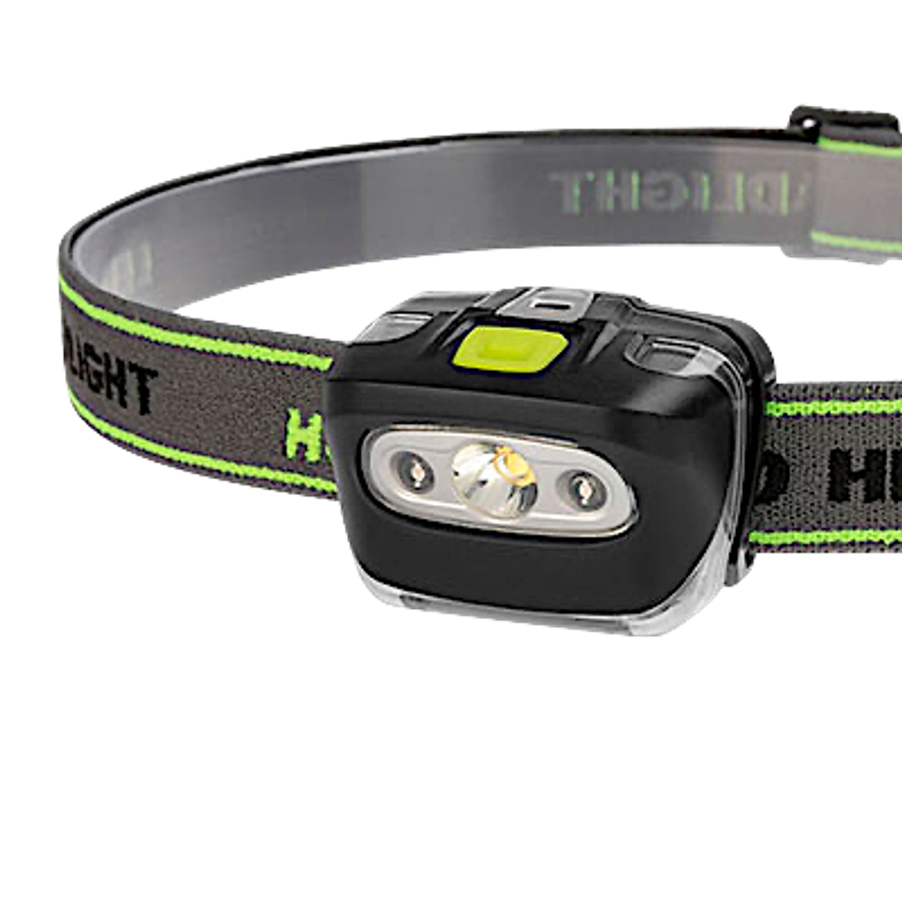 Фонарь налобный Helios HS-FN-3178 100лм 4реж.работы 3xAAA 40м
