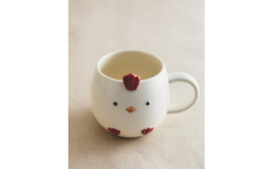 Zara Home кружка из фарфора, цвет разноцветный, 14 см