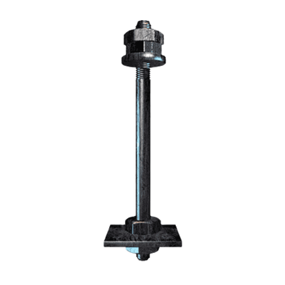 Болт фундаментный 2.1М42х1000 с анкерной плитой ГОСТ 24379.1-2012