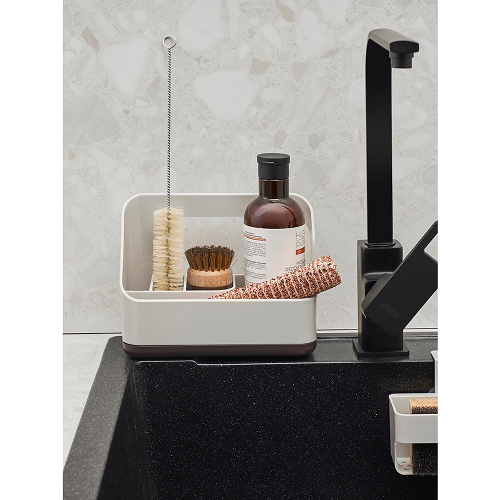 Органайзер для раковины ronja, 19х10,5х14,6 см, светло-серый