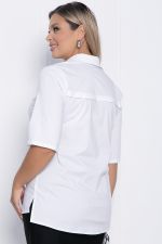 Рубашка Снежная роза (белая) Б10960 LT Collection