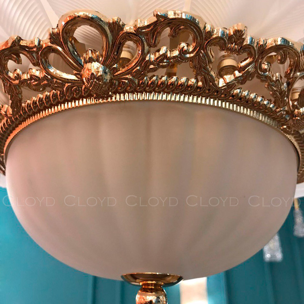 Люстра Cloyd MOSAMBIC C12 / Ø67 см - золото (арт.11209)